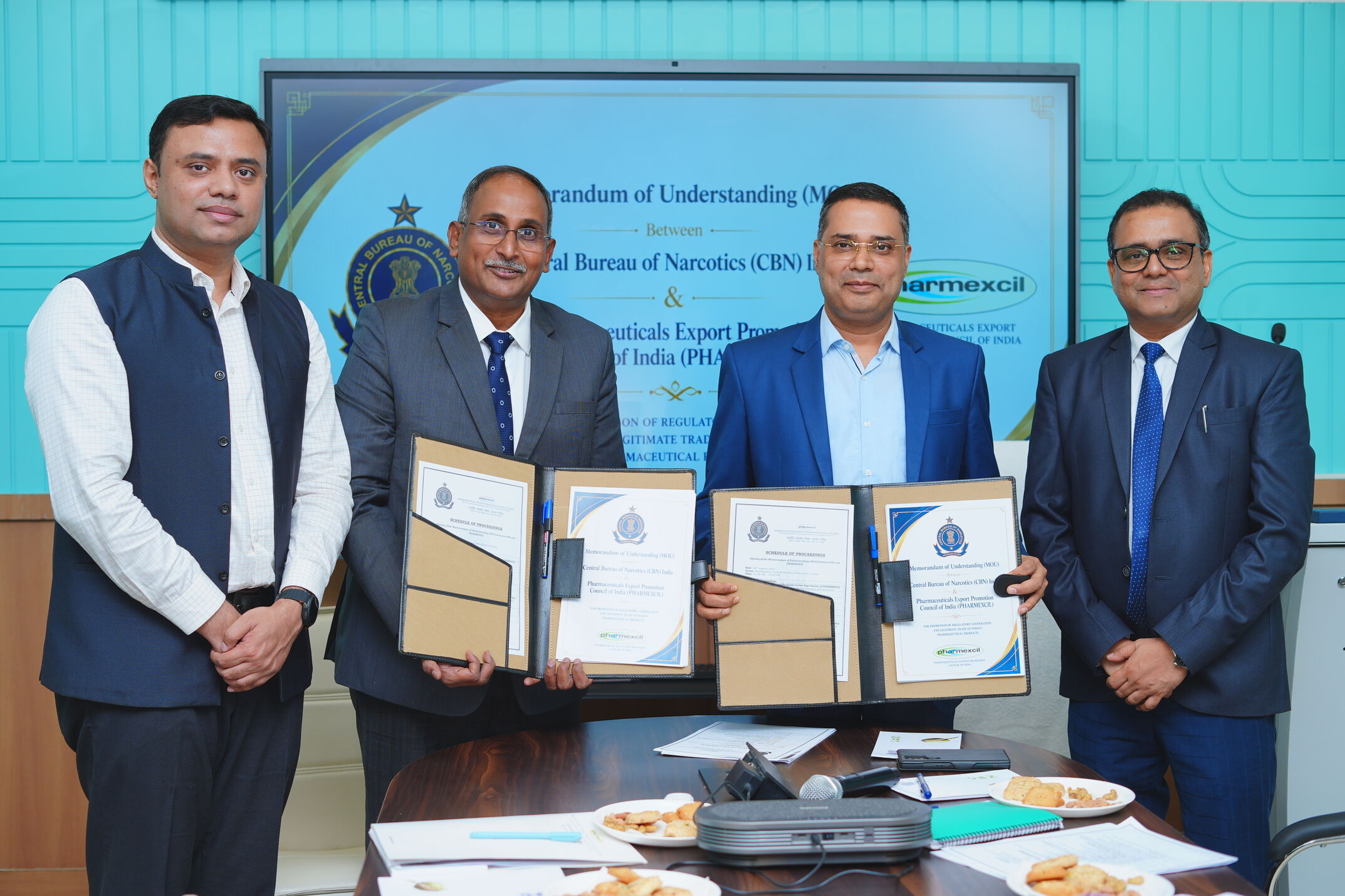 Central Bureau of Narcotics (CBN) and PHARMEXCIL Sign the Memorandum of Understanding